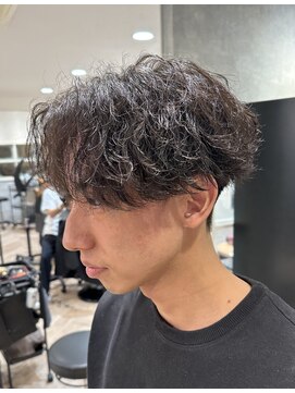 レイズ 名古屋(RAYS) センターパート波巻きスパイラルパーマ　k