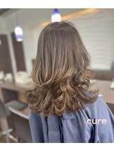 ハーモニックサロン キュア(harmonic salon Cure) ロングレイヤー  福山市cure美容院　髪質改善　水素　大人女性