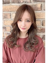 リークフー(Ree cu fuu)&nbsp;10代20代30代40代前髪　ゆるふわロングヘアー　藤沢