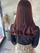 ジル アンク(Jill ankh)&nbsp;《Jillankh 姫路駅前》ピンクパープル　艶髪　ロング