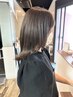 【松☆】カット+イルミナカラー+ＴＲ+マーブ ￥16500→