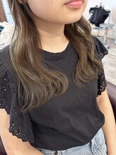 ヘアーサロン 銀 9トーンオリーブベージュ