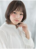 大人かわいい小顔ツヤ髪くびれボブウルフo古河20代30代40代