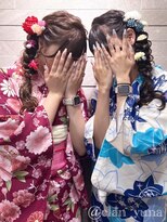 ヘア サロン クラン ソア 心斎橋店(hair salon clan soar)&nbsp;twinsヘア 【クランソア】ヘアセット/ヘアメ/心斎橋