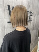 アラレ(ARARE)&nbsp;タッセルボブ×オリーブベージュ