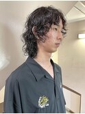 メンズスパイラル_ウルフパーマ