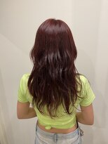 ユニコ(unico)&nbsp;ハイレイヤーカット/チェリーレッド