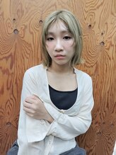 ヘアーサロン サボイア ウィズ ドッグ(SAVOIA with DOG) 産毛ショートバングDesign