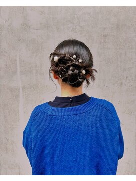 セット アンド バイ ルゥーダ 品川駅前店(SET and..by Rouxda.) アップスタイル