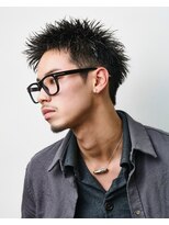 オーシャントーキョー ホワイト 原宿(OCEAN TOKYO WHITE)&nbsp;スパイキーショート　メンズショート　アップバング