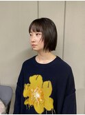 顔まわりレイヤーボブ