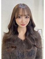 ブランシェ 春日井市民病院前店(BRANCHE) 顔周りカット×ブリーチなしカラー