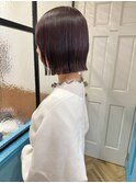 メルティカラー似合わせカットウェーブミディアム縮毛矯正