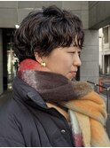 ショート×パーマ