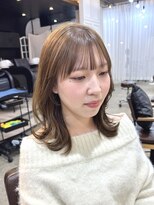 エトネ ヘアーサロン 仙台駅前(eTONe hair salon) 20代 30代 くびれレイヤー