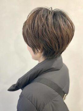 【 content Yumi】丸めショート