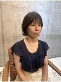 レイヤーショートボブ