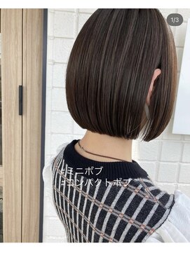 ラカーロ(La CARO) LaCARO ミニボブ/タイトボブby市橋