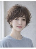 似合わせカット20代30代40代50代ショートボブ髪質改善パーマ