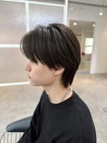 ドラマヘアー(dorama hair) センターパート/ニュアンスパーマ/センターパートウルフ