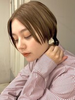 サーカス バイ ビュートリアム 青山(CIRCUS by BEAUTRIUM)&nbsp;大人可愛い　ハンサムショート　前髪長め　丸み　中村アン　青山