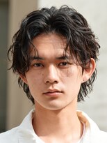 フィフス 大分(fifth)&nbsp;大分ツイストスパイラルパーマメンズカットルーズセンターパート