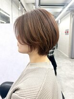 ヘアサロン ドットプラス 町田店(dot. plus) 【フジタアヤコ】大人ショート×ピンクベージュ