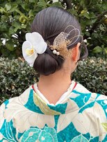 カインド 南青山(hair&make up KIND)&nbsp;大人っぽタイトシニヨン