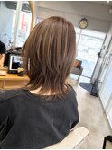 Lille那覇おもろまち/ミディアムレイヤー/ひし形/30・40代ヘア