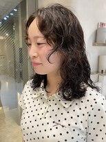 ムクコア(Muk CORE) マッシュショートボブニュアンスルーズパーマ大人可愛い川崎