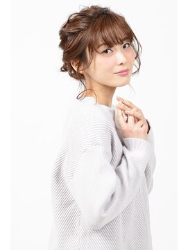 アースコアフュールボーテ 新潟中野山店 (EARTH coiffure beaute) 大人なお団子アレンジ