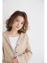 ルカ リノア(Luca lino:a)&nbsp;大人かわいい　×　くせ毛風パーマ/フレンチカジュアル