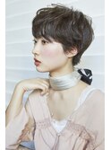 表参道駅/青山　エッジショート丸みショート　辻幸奈