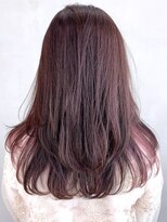 アイティーバイアルバム 藤沢店(IT by ALBUM)&nbsp;インナーピンクフリンジレイヤー_ミニウルフテラコッタ_ba336281