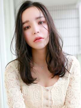 ラフィスヘアーリット 茨木2号店(La fith hair lit) 【La fith】 ナチュラルミディアムスタイル