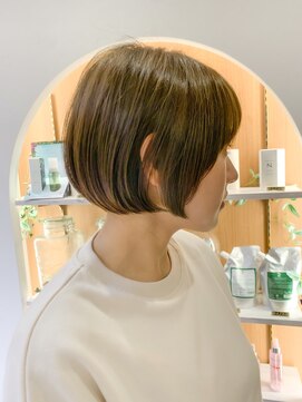 ロンド パルティール 大宮(Lond partir) 紺野紘三ショコラベージュボブルフ魅力倍増カールベビーバング