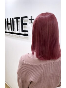 アンダーバーホワイト 南海難波店(_WHITE) チェリーレッド