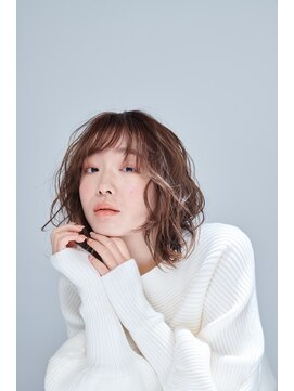 ユニックス UNIX 蕨店 ラフウェーブボブ