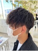 刈り上げ高めツイストスパイラル
