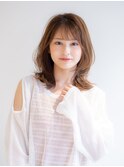 外はね小顔ミディ