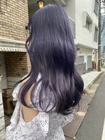 ロイジー(roijir) 【表参道 roijir】ブリーチカラー×透け感パープル