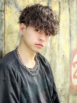 オーシャントーキョー 原宿(OCEAN TOKYO)&nbsp;波巻きパーマ/刈り上げマッシュ/ハイライト/ツーブロック