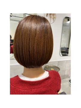 グラスバイネオリーブ 大倉山駅前店(grace by neolive) 髪質改善/切りっぱなしボブ/ショートボブ/大人ショート/大倉山