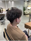 縦落ちツイストスパイラルパーマ