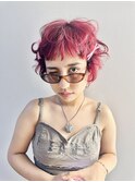 レッドカーリーショート