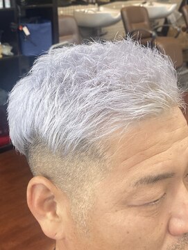 ルッカヘアガーデン 鶴ヶ島店 アシメツーブロ