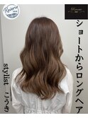 ショートからロングヘア