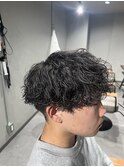 波巻きスパイラル×マッシュ [柏/MEN'S/メンズパーマ]
