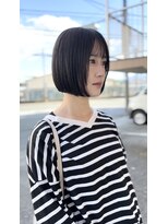 サンド 鹿児島中央(sand)&nbsp;ボブ/フルバング/ハッシュカット/イメチェン/似合わせカット]