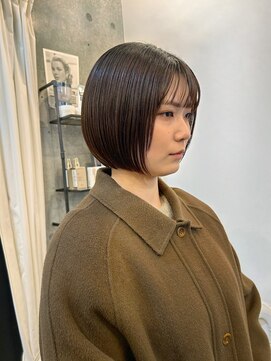 ボンド 三軒茶屋(Bond) まるっとボブ × ヴォリュームダウンストレート